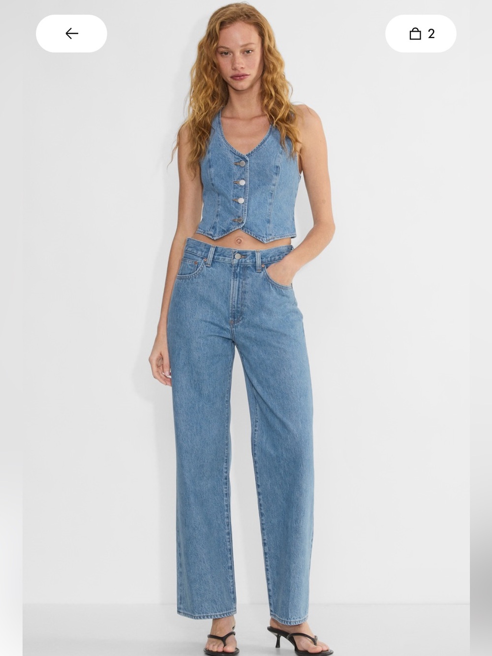 Aritzia Farrah High Rise Jeans